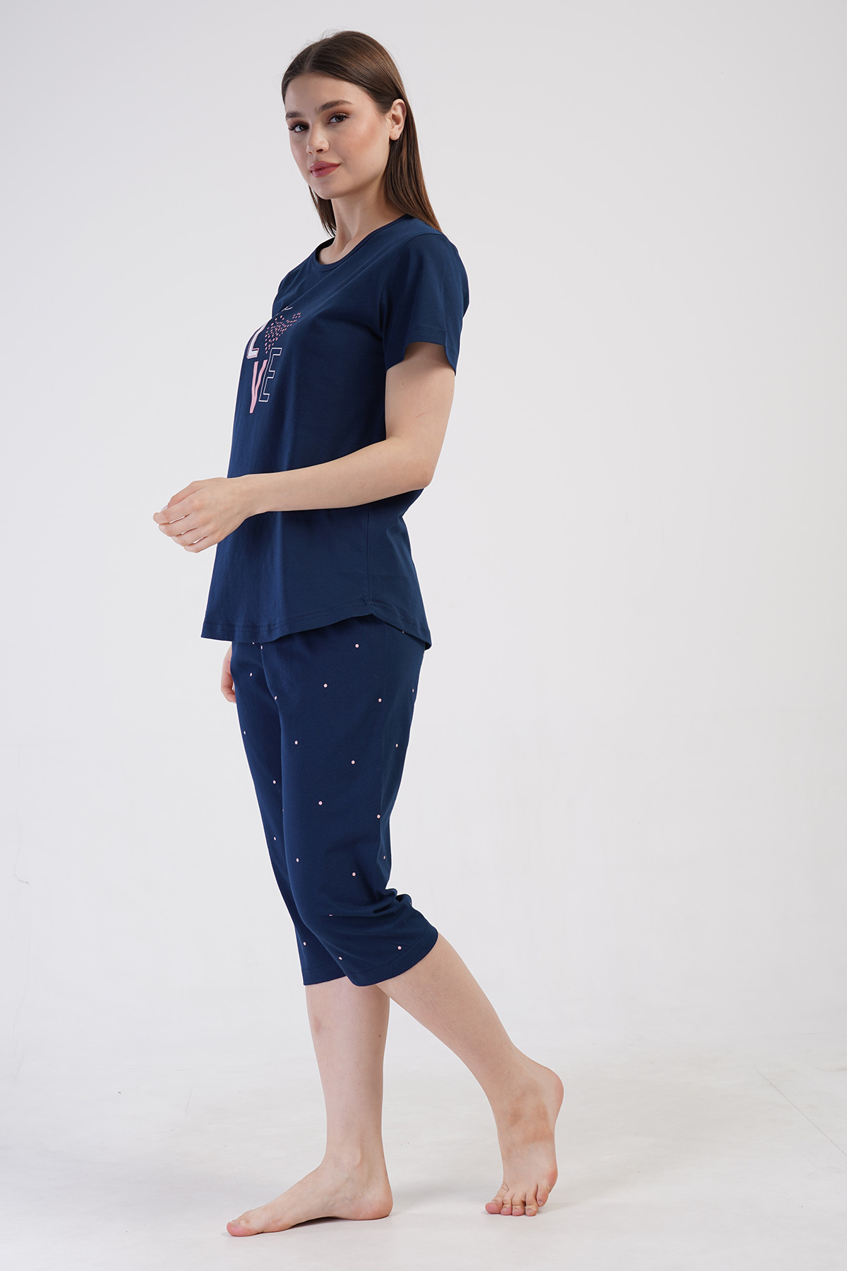 Woman Supreme Big Size Luta Capri Set Woman Supreme Big Size Luta Capri Set