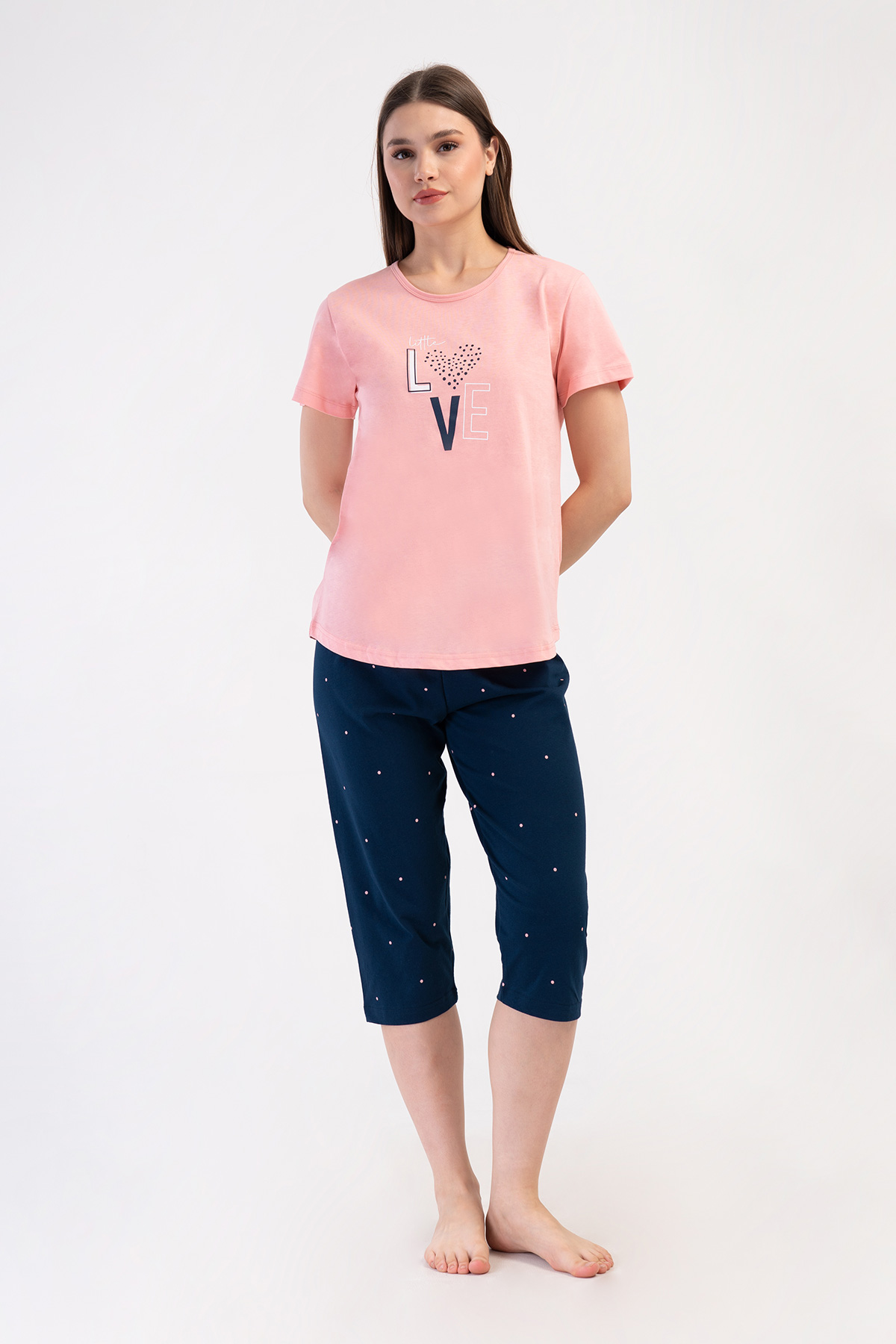 Woman Supreme Big Size Luta Capri Set Woman Supreme Big Size Luta Capri Set