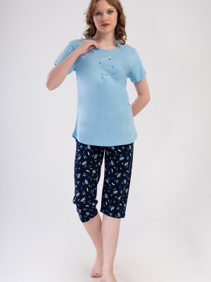 Woman Supreme Beqa Capri Set Woman Supreme Beqa Capri Set