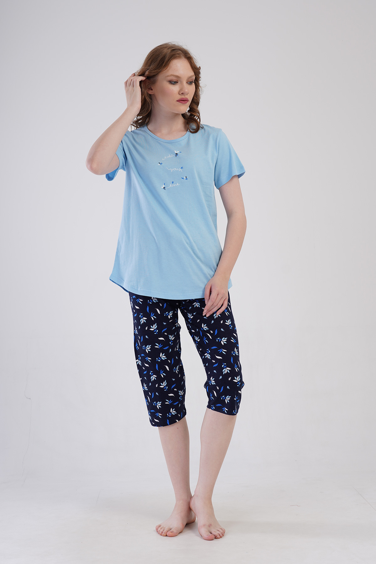 Woman Supreme Beqa Capri Set Woman Supreme Beqa Capri Set