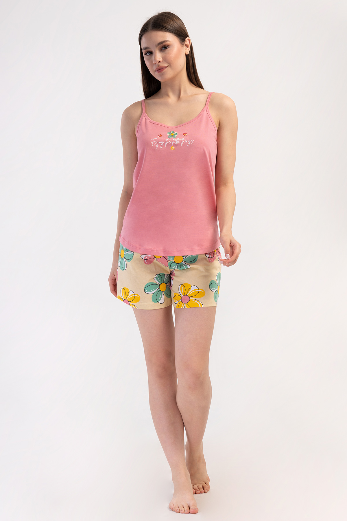 Woman Supreme Mandy Thin Strap Short Set Woman Supreme Mandy Thin Strap Short Set
