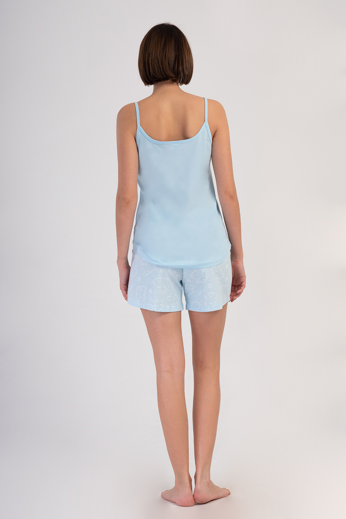 Woman Supreme Soft Blue Short Set Woman Supreme Soft Blue Short Set
