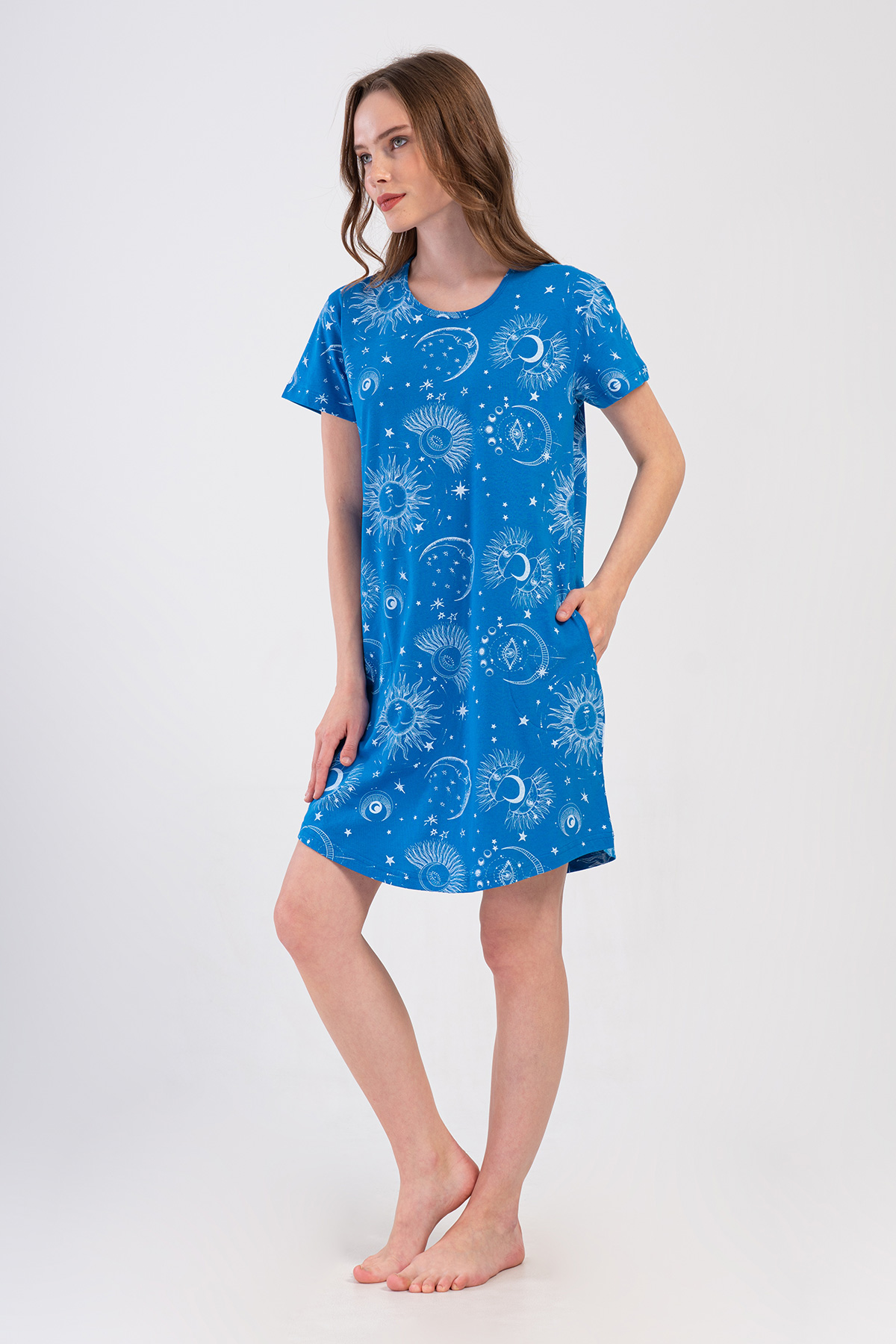 Woman Nighty Sax Tunic Woman Nighty Sax Tunic
