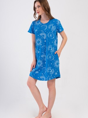Woman Nighty Sax Tunic Woman Nighty Sax Tunic