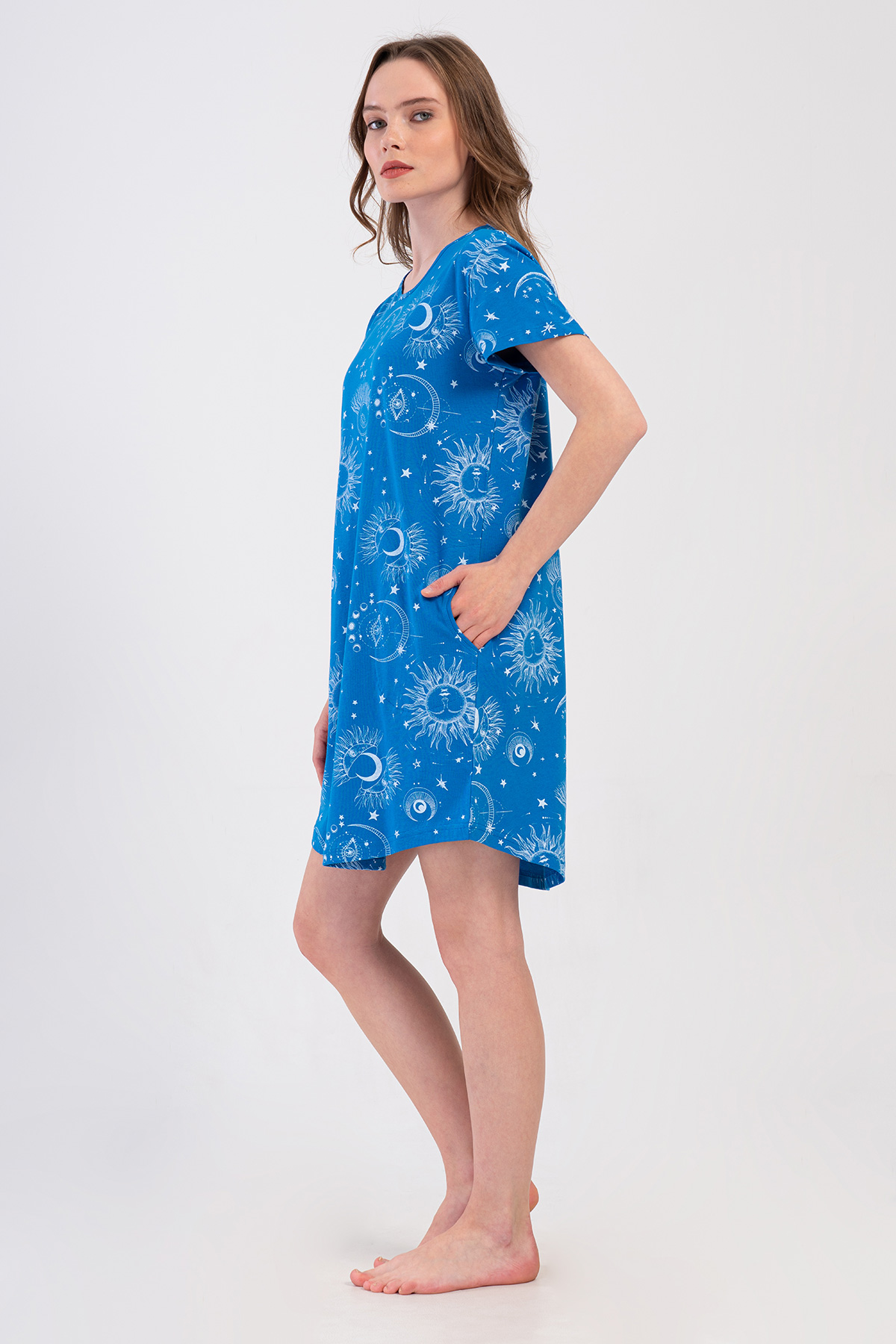 Woman Nighty Sax Tunic Woman Nighty Sax Tunic