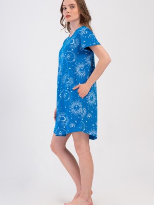 Woman Nighty Sax Tunic Woman Nighty Sax Tunic