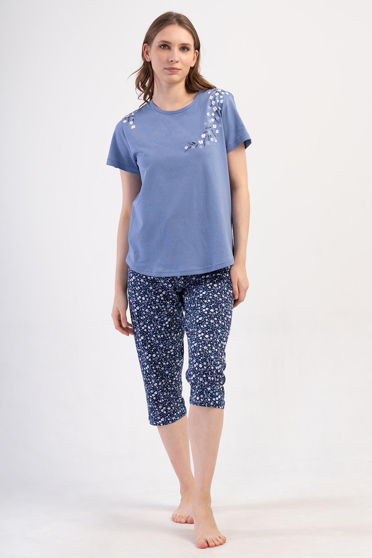 Woman Supreme Big Size Zama Capri Set Woman Supreme Big Size Zama Capri Set