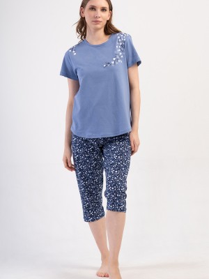 Woman Supreme Big Size Zama Capri Set Woman Supreme Big Size Zama Capri Set