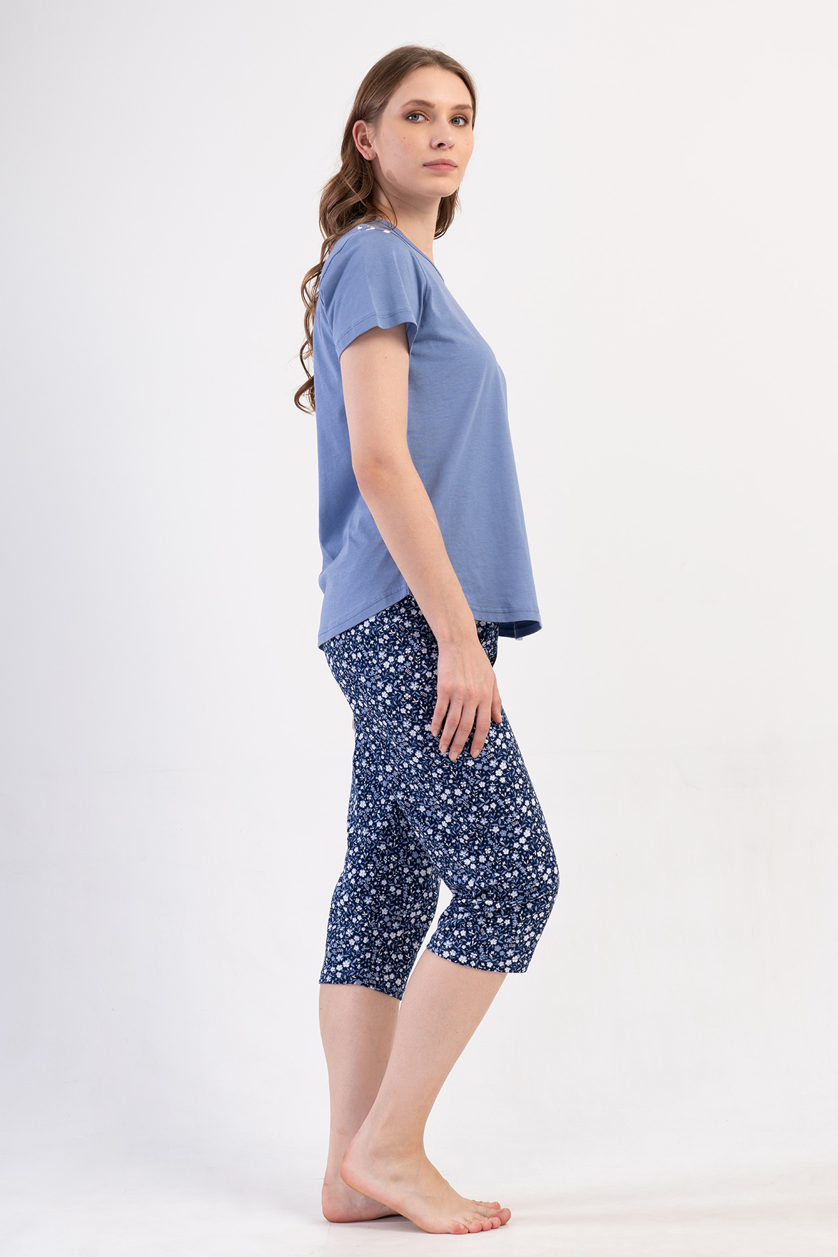 Woman Supreme Big Size Zama Capri Set Woman Supreme Big Size Zama Capri Set