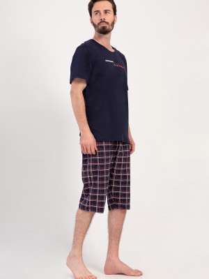 Man Supreme Big Size Kotnel Capri Set Man Supreme Big Size Kotnel Capri Set