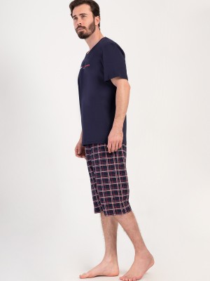 Man Supreme Big Size Kotnel Capri Set Man Supreme Big Size Kotnel Capri Set