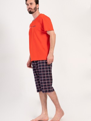 Man Supreme Big Size Kotnel Capri Set Man Supreme Big Size Kotnel Capri Set
