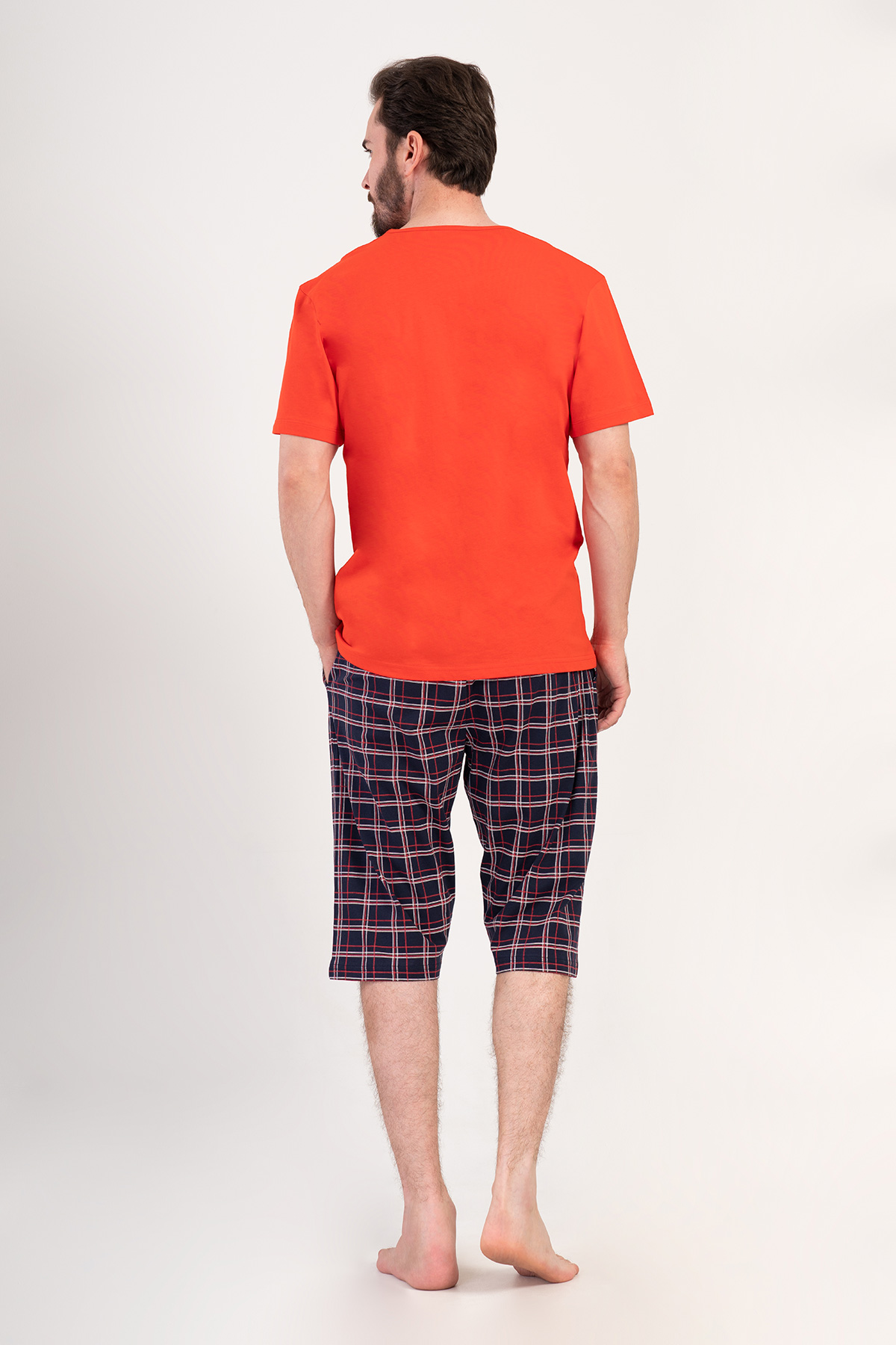 Man Supreme Big Size Kotnel Capri Set Man Supreme Big Size Kotnel Capri Set