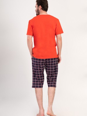Man Supreme Big Size Kotnel Capri Set Man Supreme Big Size Kotnel Capri Set