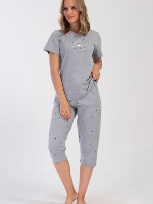 Woman Supreme Big Size Kanna Capri Set Woman Supreme Big Size Kanna Capri Set