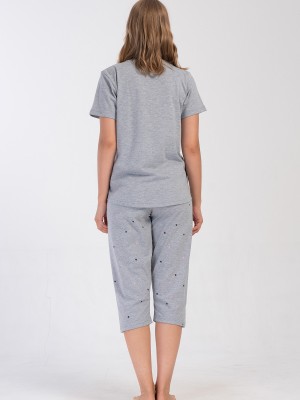 Woman Supreme Big Size Kanna Capri Set Woman Supreme Big Size Kanna Capri Set