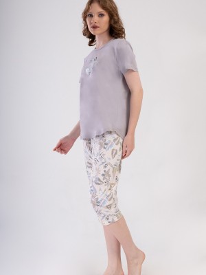 Woman Supreme Big Size Olpa Capri Set Woman Supreme Big Size Olpa Capri Set