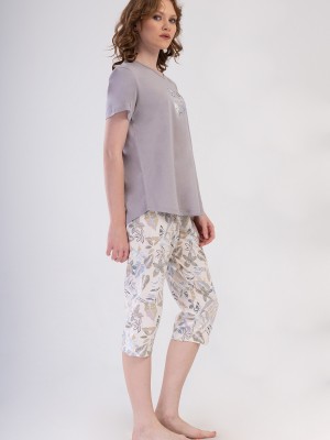 Woman Supreme Big Size Olpa Capri Set Woman Supreme Big Size Olpa Capri Set