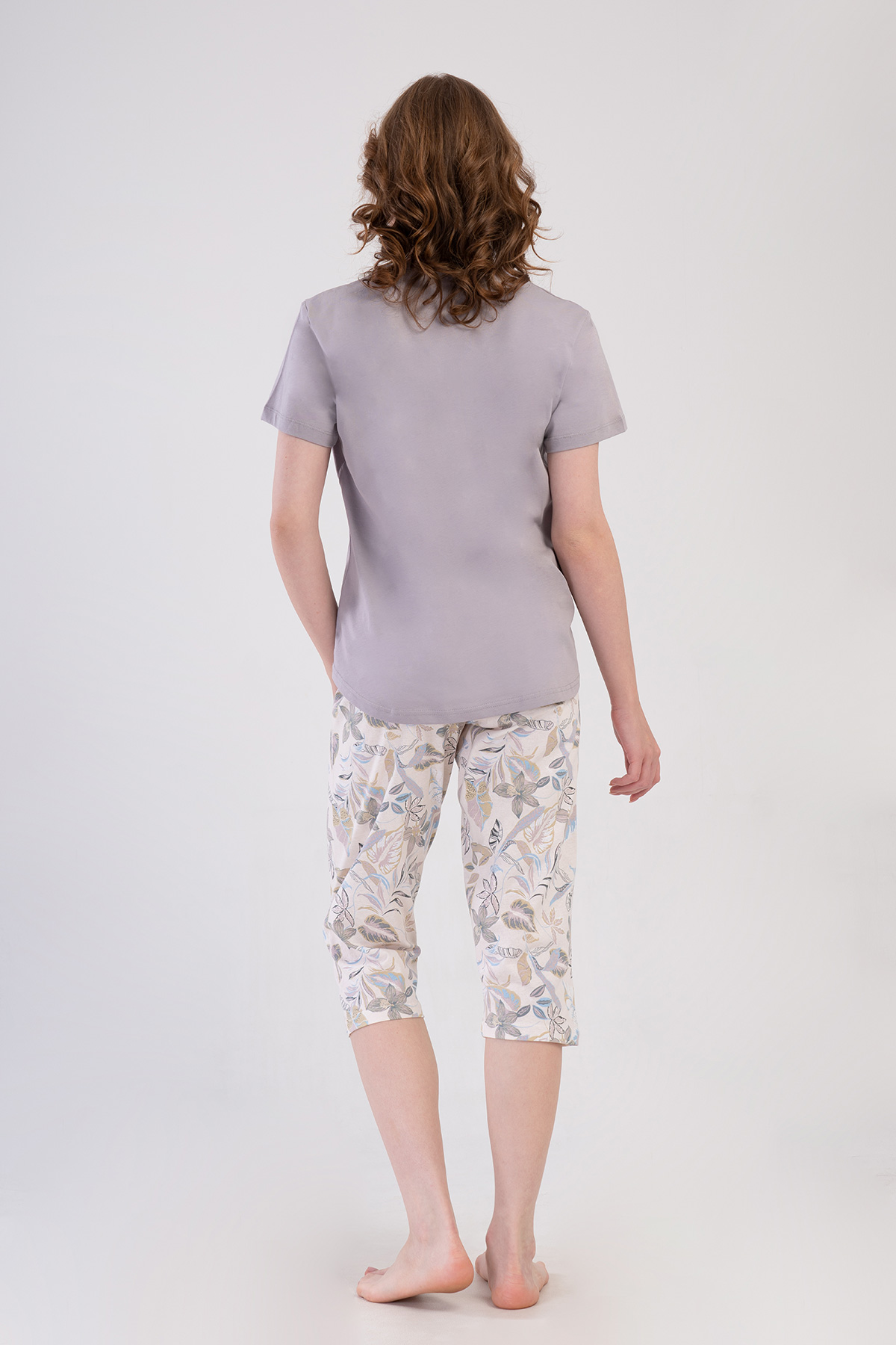 Woman Supreme Big Size Olpa Capri Set Woman Supreme Big Size Olpa Capri Set