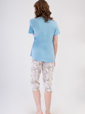 Woman Supreme Big Size Olpa Capri Set Woman Supreme Big Size Olpa Capri Set