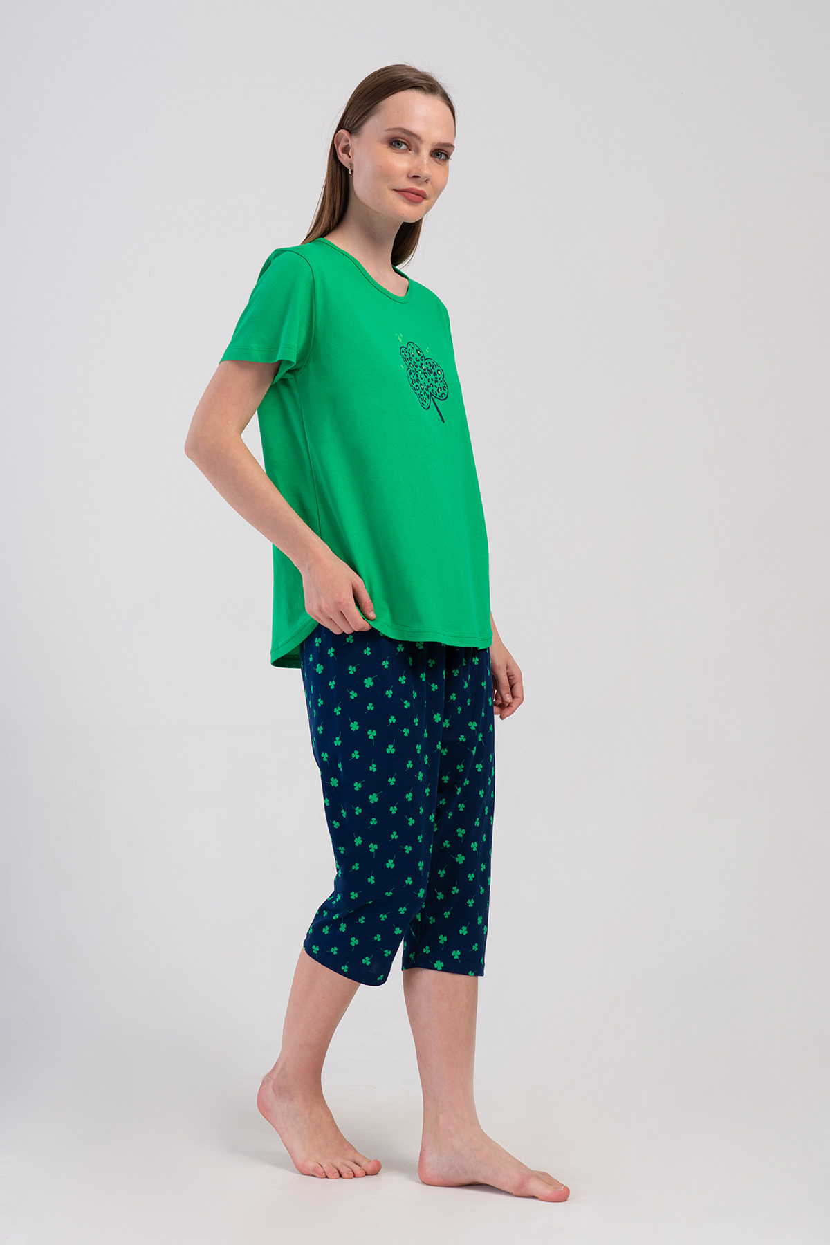 Woman Supreme Big Size Xeda Capri Set Woman Supreme Big Size Xeda Capri Set
