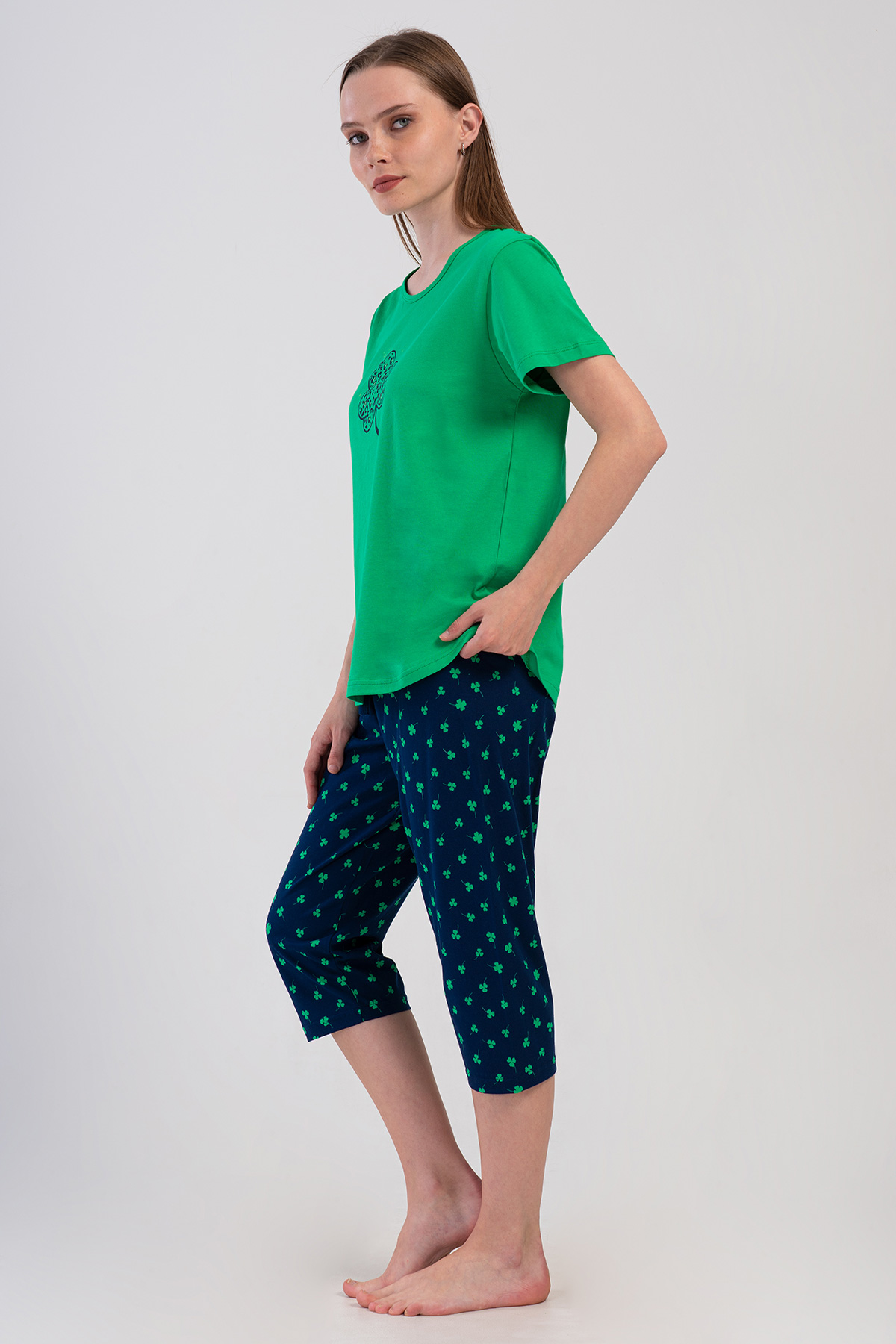 Woman Supreme Big Size Xeda Capri Set Woman Supreme Big Size Xeda Capri Set