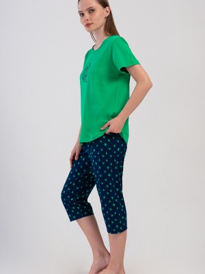 Woman Supreme Big Size Xeda Capri Set Woman Supreme Big Size Xeda Capri Set