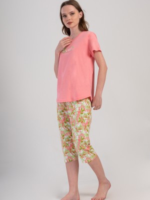 Woman Supreme Lase Capri Set Woman Supreme Lase Capri Set