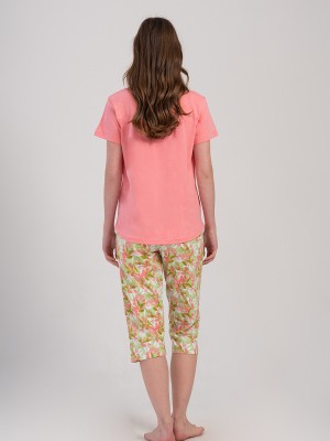 Woman Supreme Lase Capri Set Woman Supreme Lase Capri Set