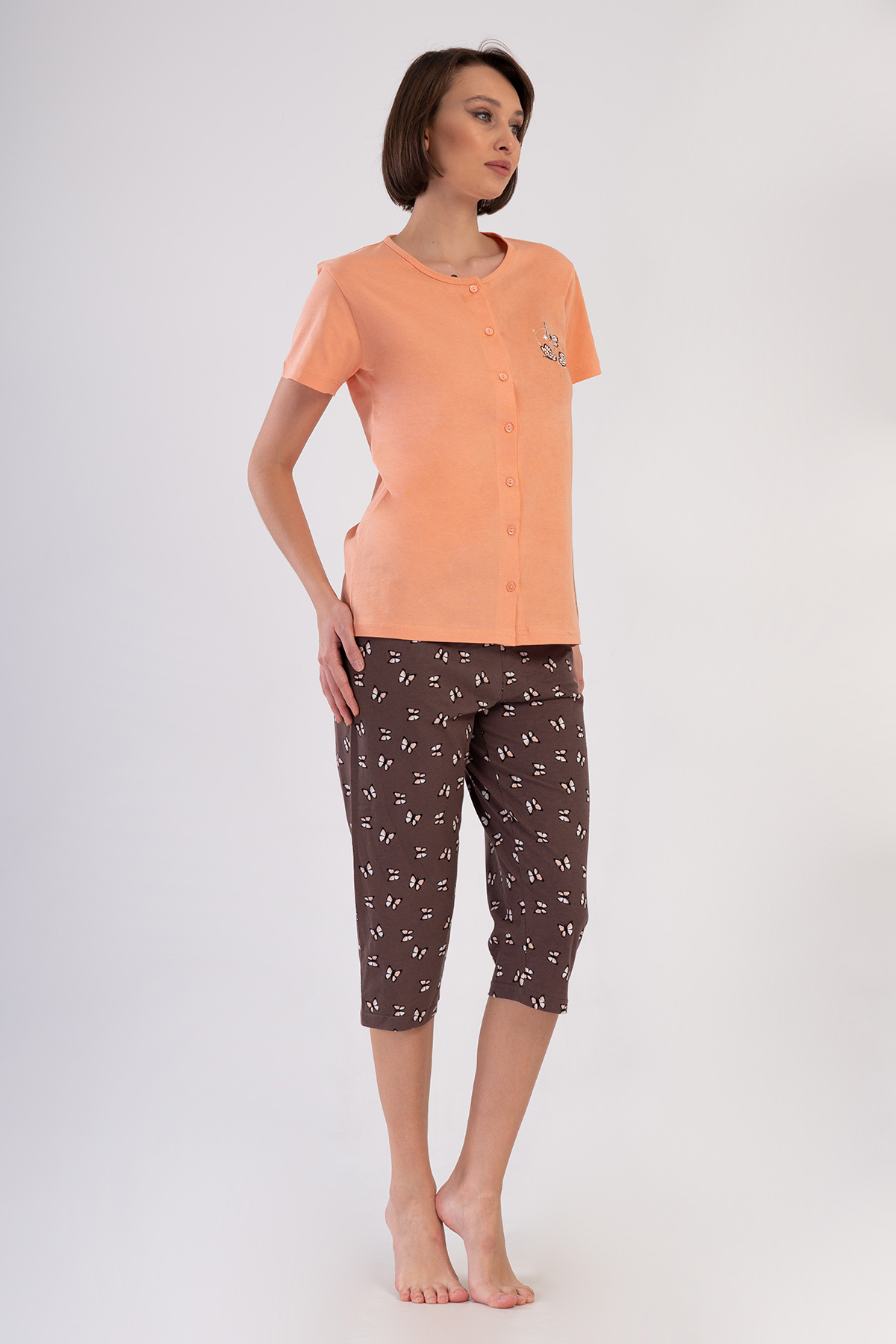 Woman Supreme Deny Capri Set Woman Supreme Deny Capri Set