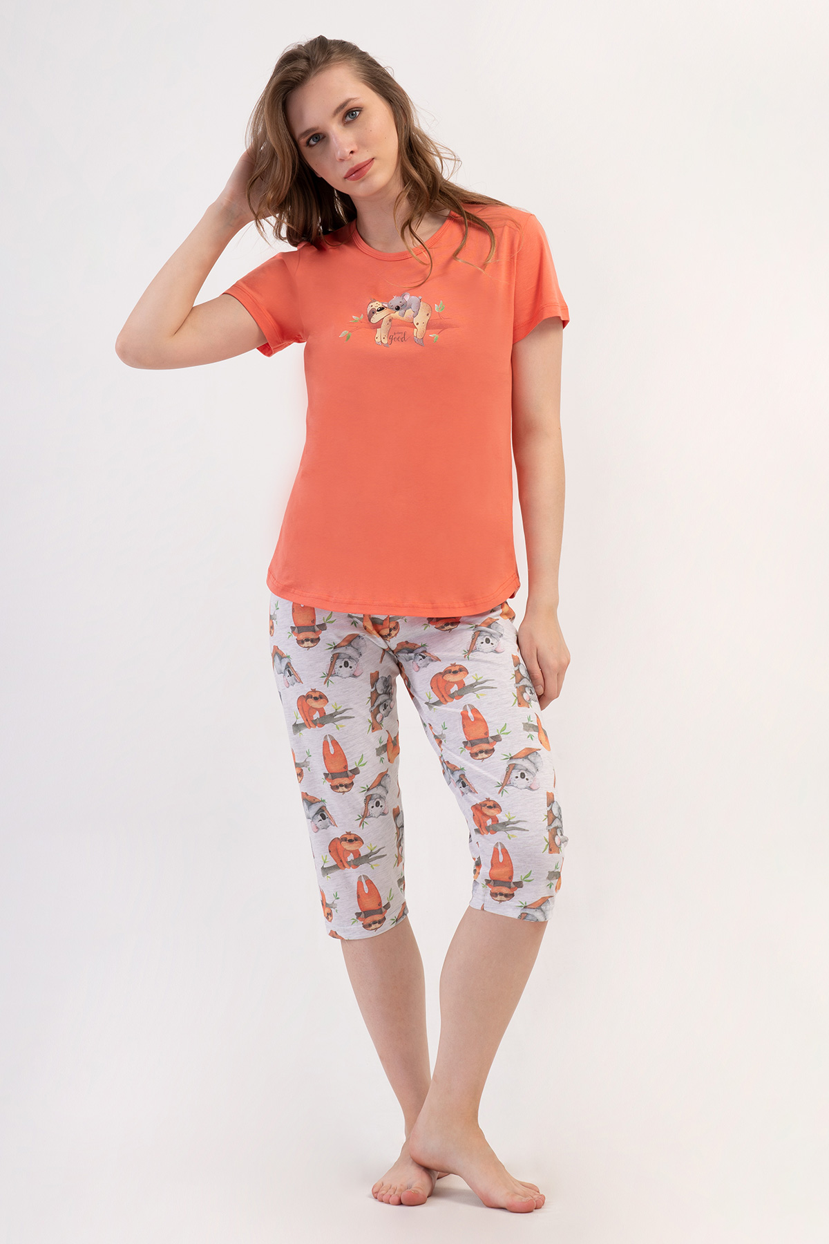 Woman Supreme Catta Capri Set Woman Supreme Catta Capri Set