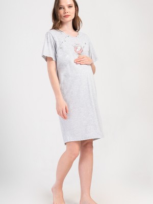 Woman Supreme Voba Pregnant Dressing Gown Set Woman Supreme Voba Pregnant Dressing Gown Set
