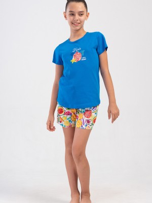 Kids' Girl Supreme Qesa Colorful Short Set Kids' Girl Supreme Qesa Colorful Short Set