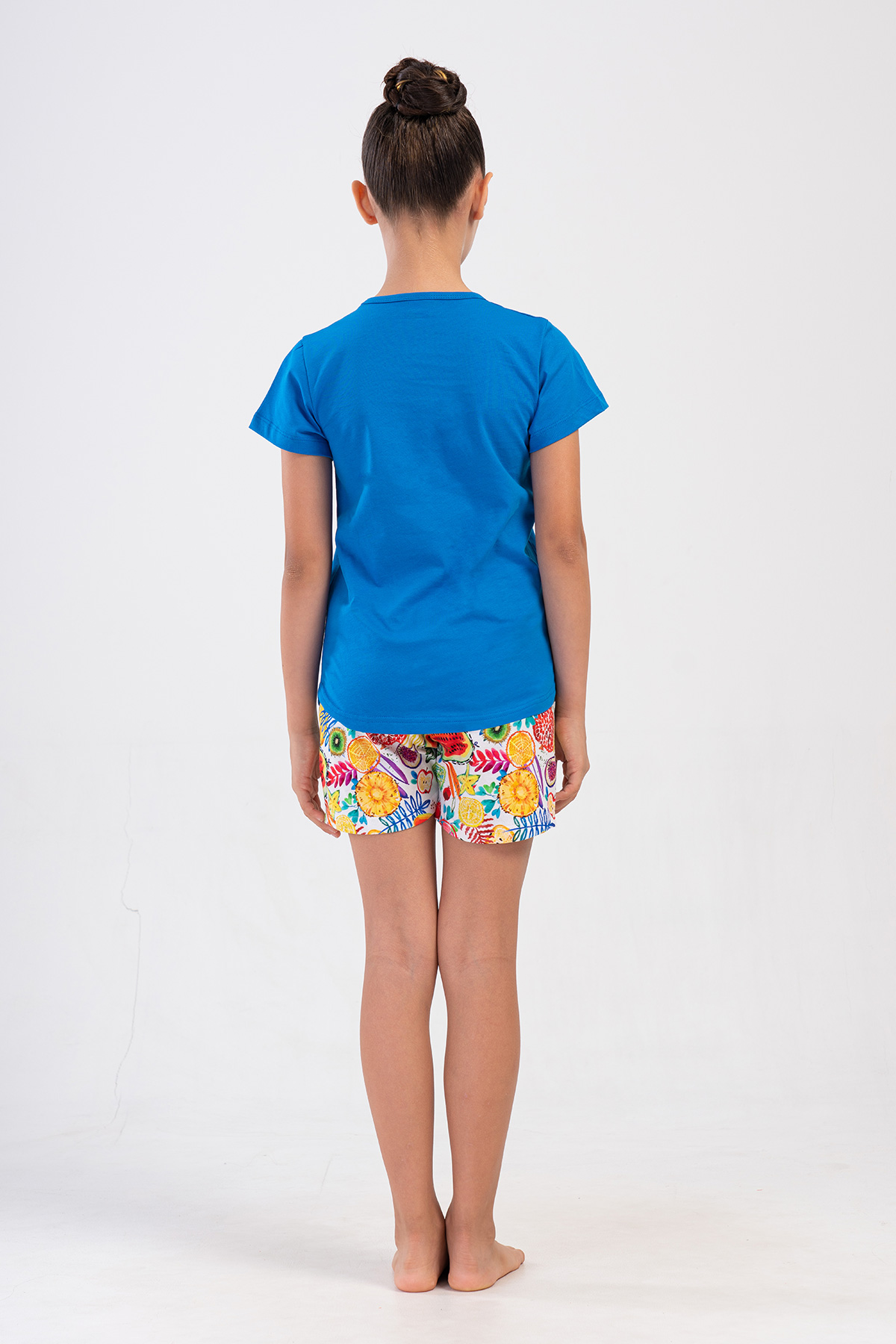 Kids' Girl Supreme Qesa Colorful Short Set Kids' Girl Supreme Qesa Colorful Short Set