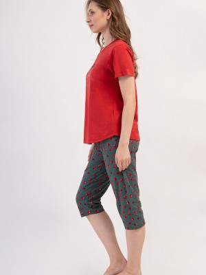 Woman Supreme Big Size Naya Capri Set Woman Supreme Big Size Naya Capri Set
