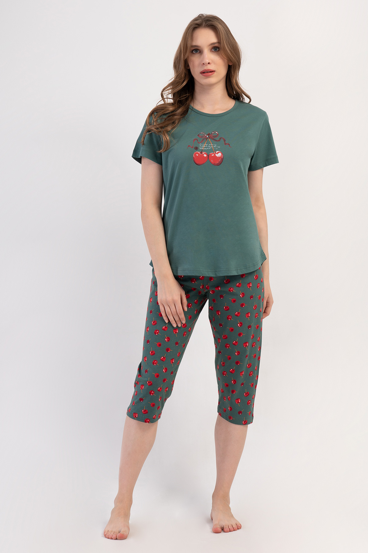 Woman Supreme Big Size Naya Capri Set Woman Supreme Big Size Naya Capri Set
