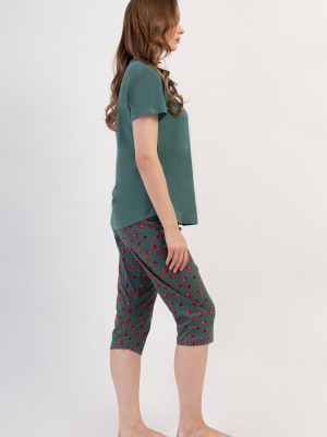 Woman Supreme Big Size Naya Capri Set Woman Supreme Big Size Naya Capri Set