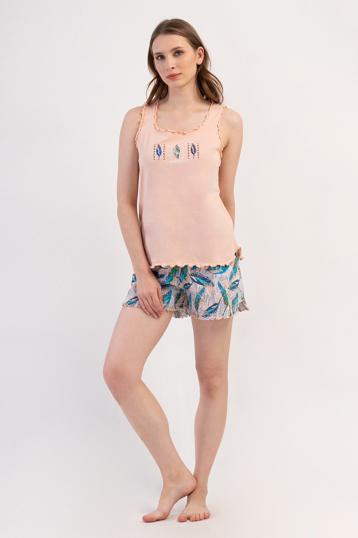 Woman Supreme Big Size Oleo Short Set Woman Supreme Big Size Oleo Short Set