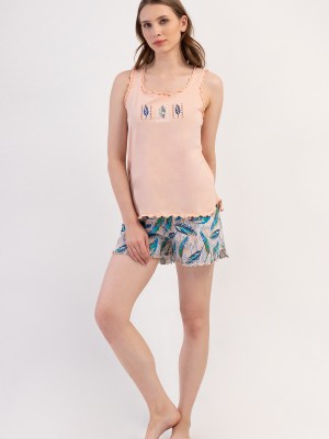 Woman Supreme Big Size Oleo Short Set Woman Supreme Big Size Oleo Short Set