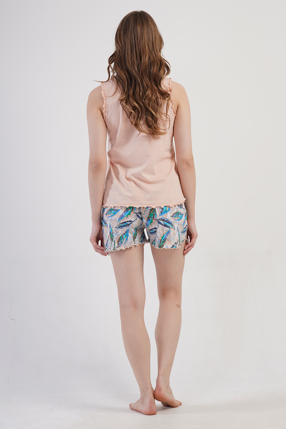 Woman Supreme Big Size Oleo Short Set Woman Supreme Big Size Oleo Short Set
