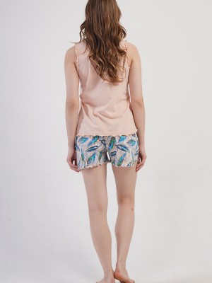 Woman Supreme Big Size Oleo Short Set Woman Supreme Big Size Oleo Short Set