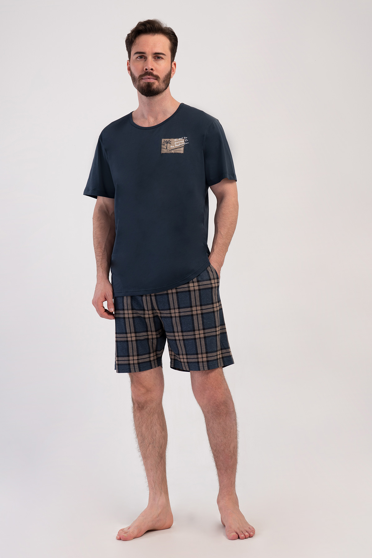 Man Supreme Big Size Kikas Short Set Man Supreme Big Size Kikas Short Set