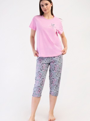 Woman Supreme Big Size Lindo Capri Set Woman Supreme Big Size Lindo Capri Set