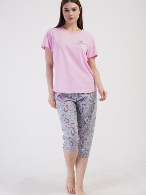 Woman Supreme Big Size Lindo Capri Set Woman Supreme Big Size Lindo Capri Set