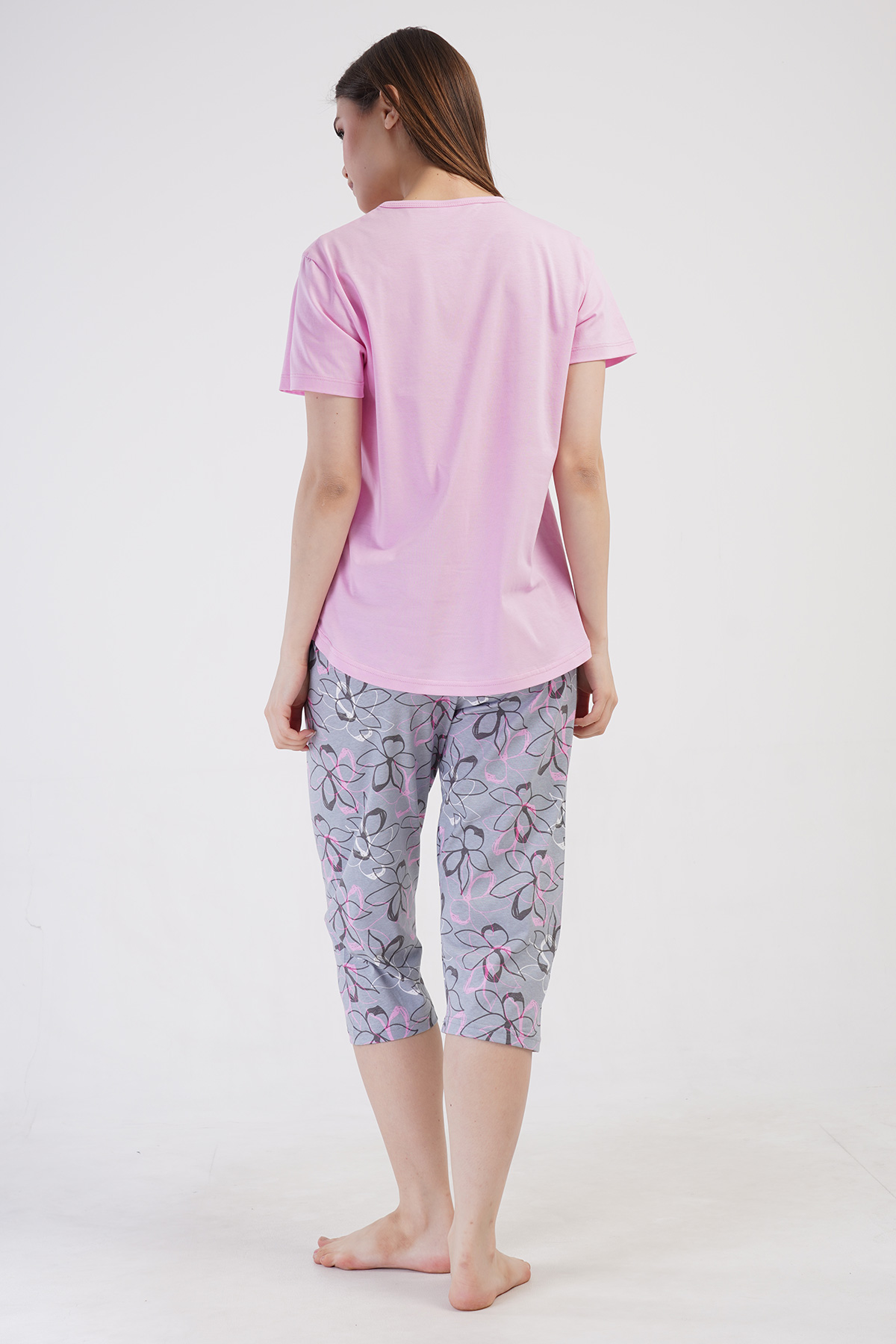 Woman Supreme Big Size Lindo Capri Set Woman Supreme Big Size Lindo Capri Set