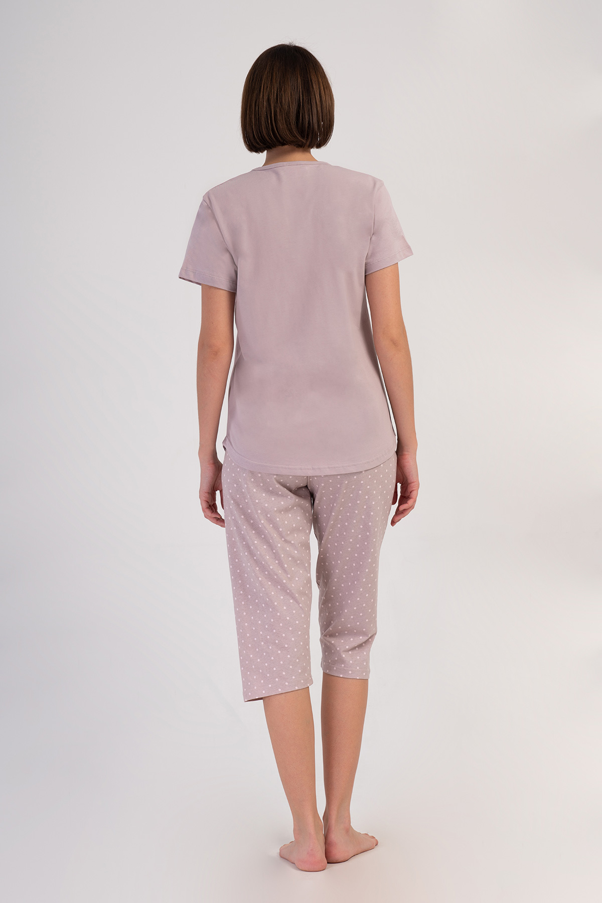 Woman Supreme Browni Capri Set Woman Supreme Browni Capri Set