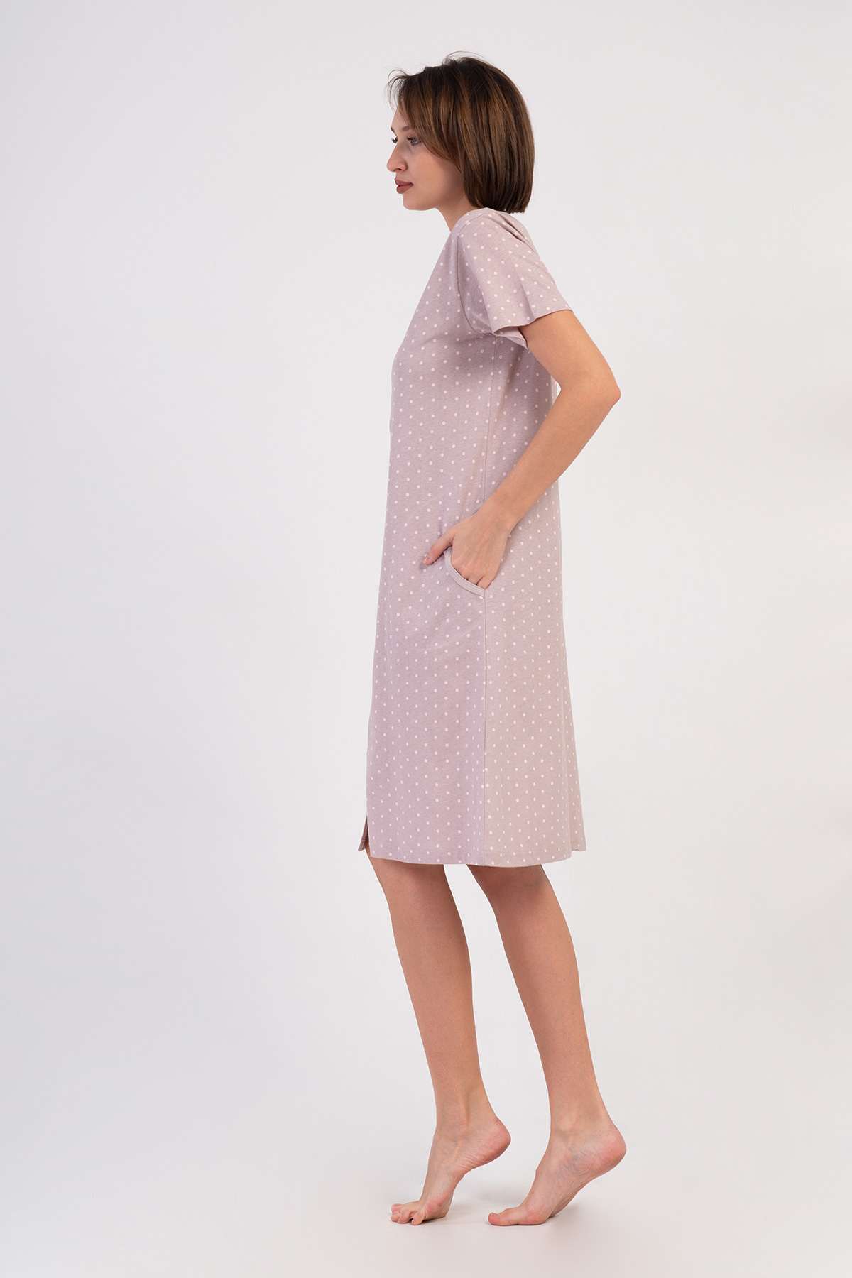 Woman Supreme Browni Home Dress Woman Supreme Browni Home Dress