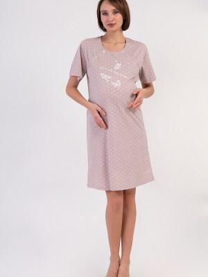 Woman Supreme Browni Pregnant Tunic Woman Supreme Browni Pregnant Tunic