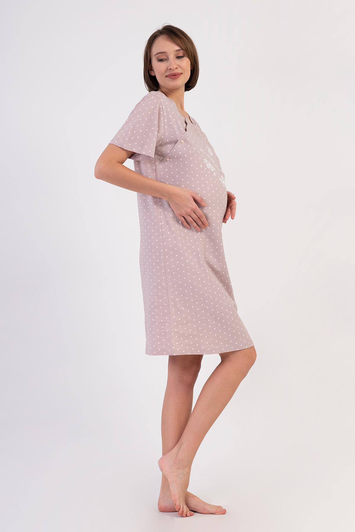 Woman Supreme Browni Pregnant Tunic Woman Supreme Browni Pregnant Tunic