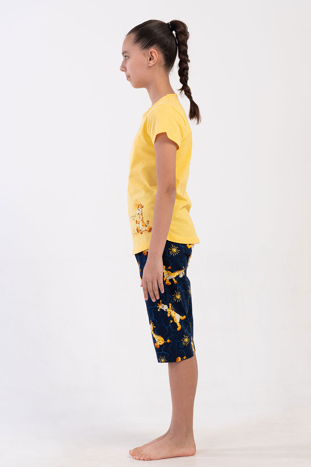 Kids' Girl Supreme Giraffe Capri Set Kids' Girl Supreme Giraffe Capri Set